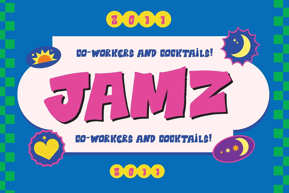 Jamz Handdrawn, a Handwritten Font by maghrib (Photo 1 of 5)