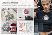 Coral Stickers & Illustration., an Object Graphic by IrinaCzaran (Thumbnail 4 of 5)