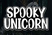 Spooky Unicron | Script Font, a Script Font by Scratchones (Thumbnail 1 of 8)
