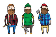 Lumberjack, a Pattern Graphic by merion_merion (Thumbnail 5 of 6)