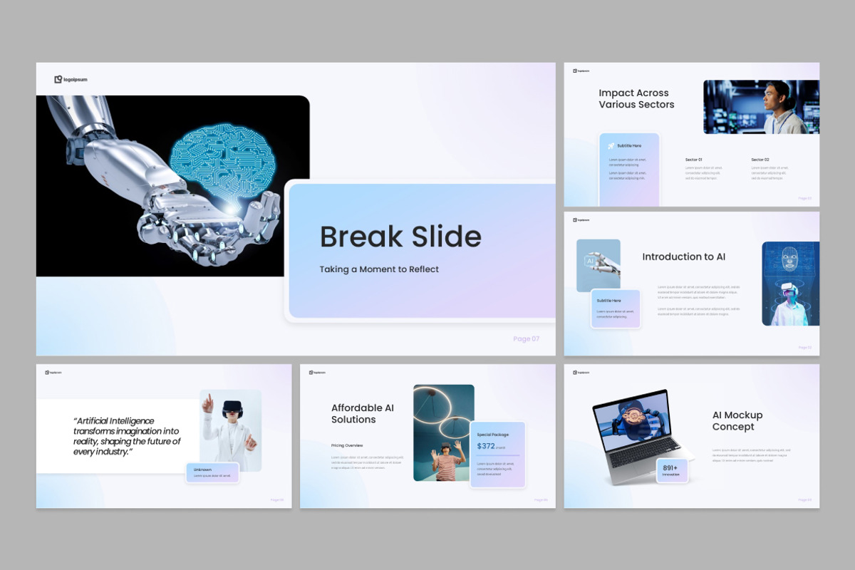 Artificial Intelligence Keynote, a Presentation Template by Antstheme (Photo 2 of 3)