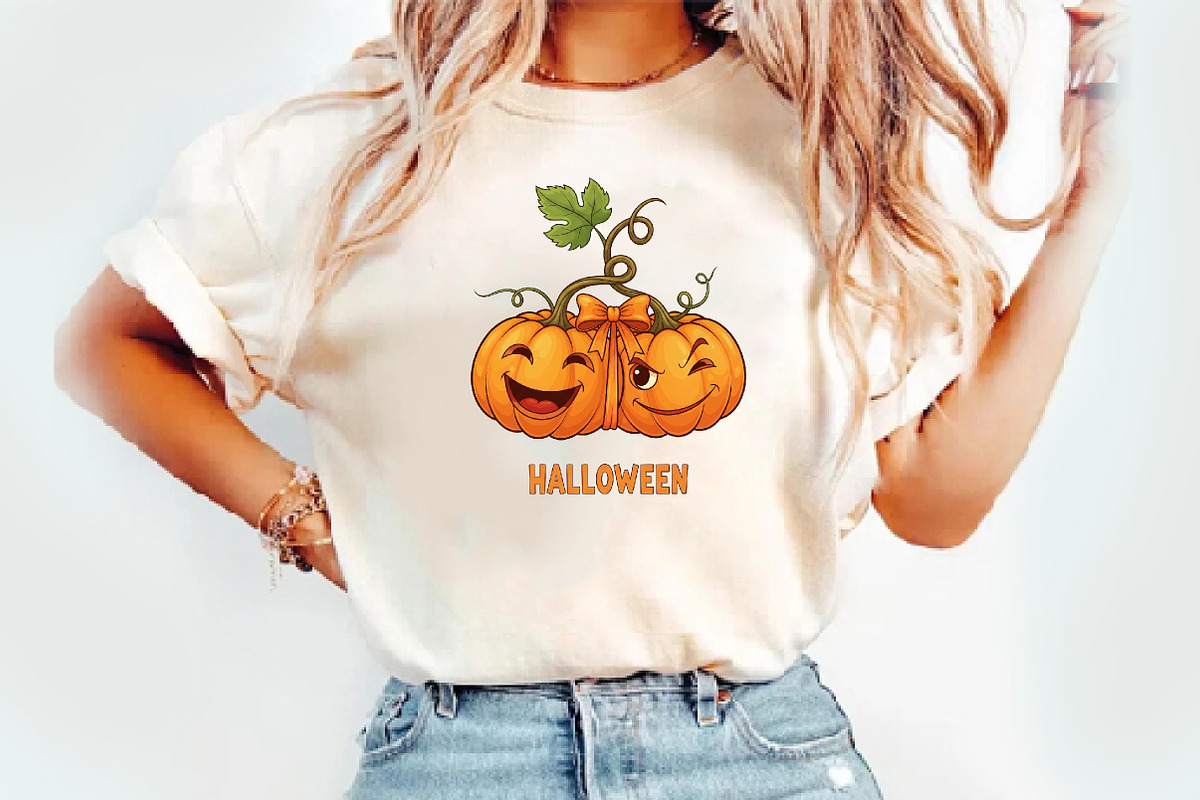 Pumpkin Cheeries Coquette Png, an Illustration by Watercolor design (Photo 2 of 3)