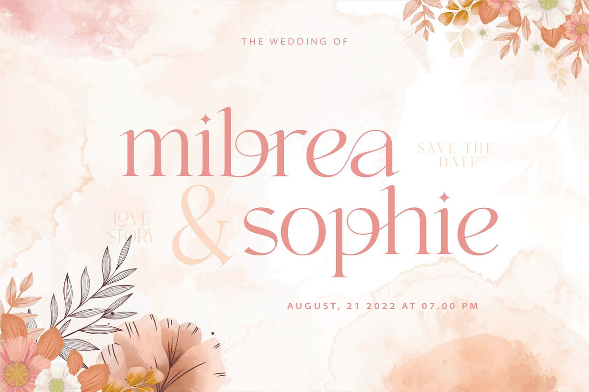 Calisba - Luxurious Ligature Display, a Serif Font by Luna Shop (Photo 8 of 9)