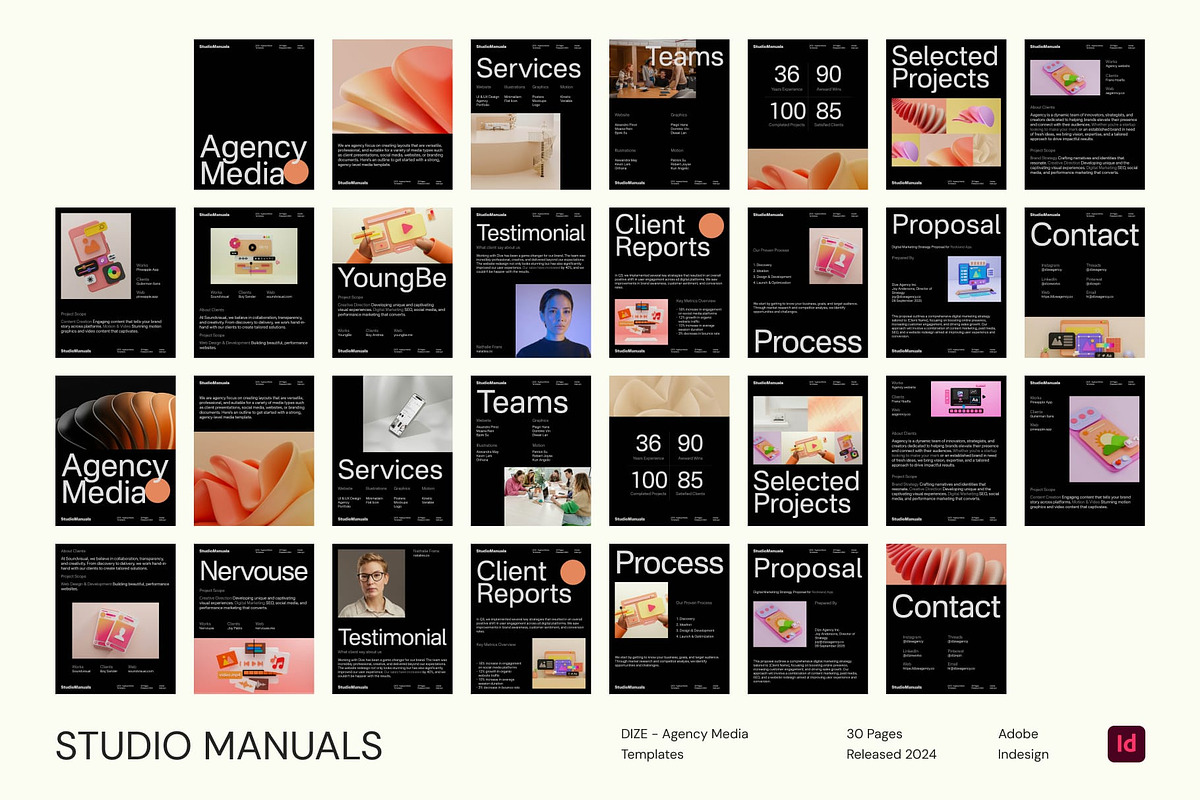 DIZE - Agency Media Templates, a Social Media Template by Studio Manuals (Photo 8 of 8)