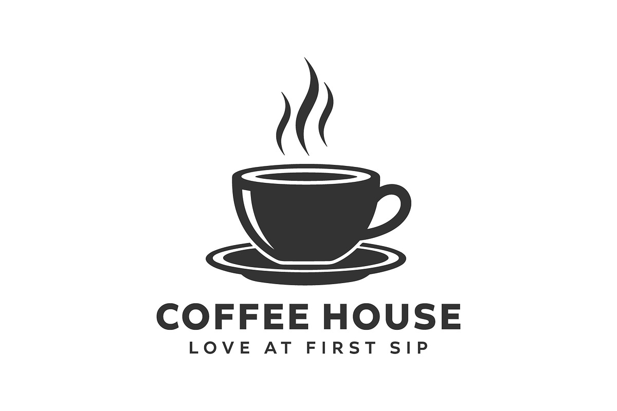 Coffee House Logo | Coffee Shop logo, a Branding & Logo Template by Master Design (Photo 3 of 3)