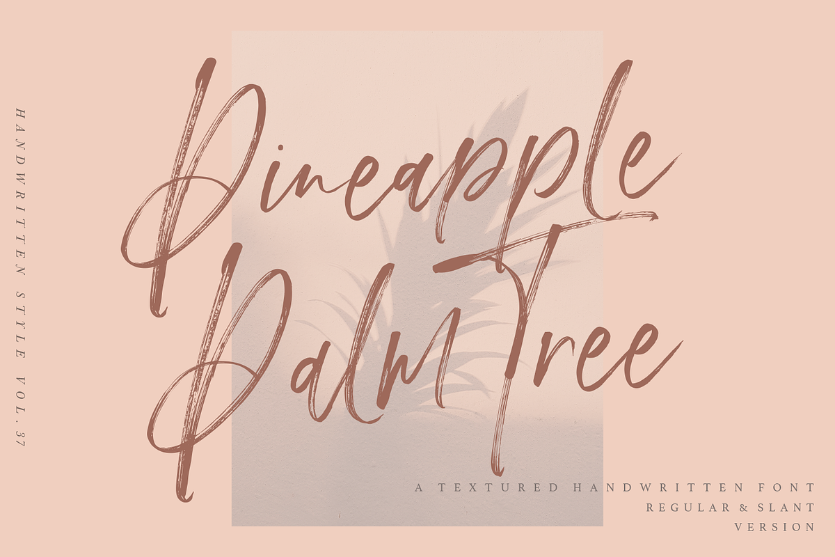 Pineapple Palm Tree - Handwritten..., a Script Font by Megi Satyo Widodo (Photo 2 of 19)
