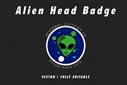 Alien T-shirt Design Template, an Illustration by Aurum Creative (Thumbnail 1 of 2)