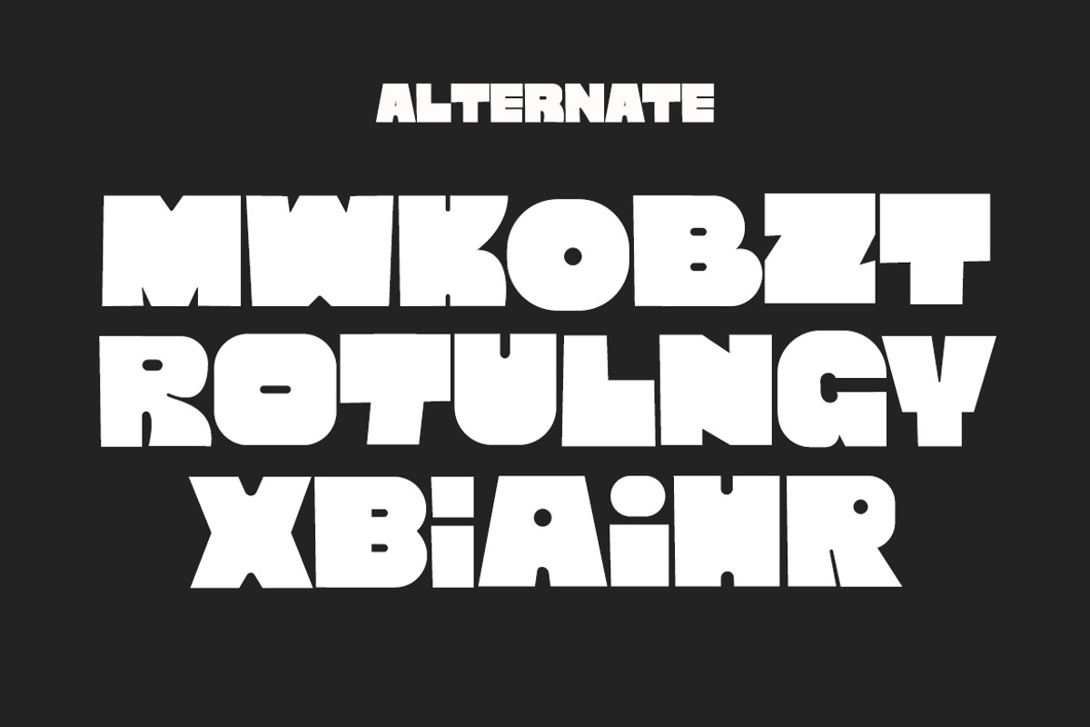 Kira Bold - Sans Serif Font, a Font by Ideal Eksis (Photo 8 of 10)