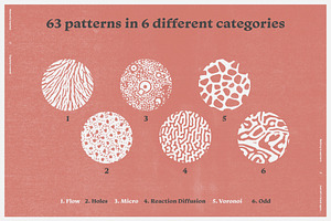 Organic Patterns - For Illustrator