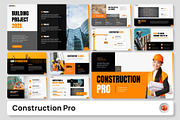 Construction Pro – PowerPoint, a Presentation Template by Premast (Thumbnail 1 of 4)