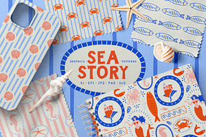 Sea Story: Graphics & Patterns