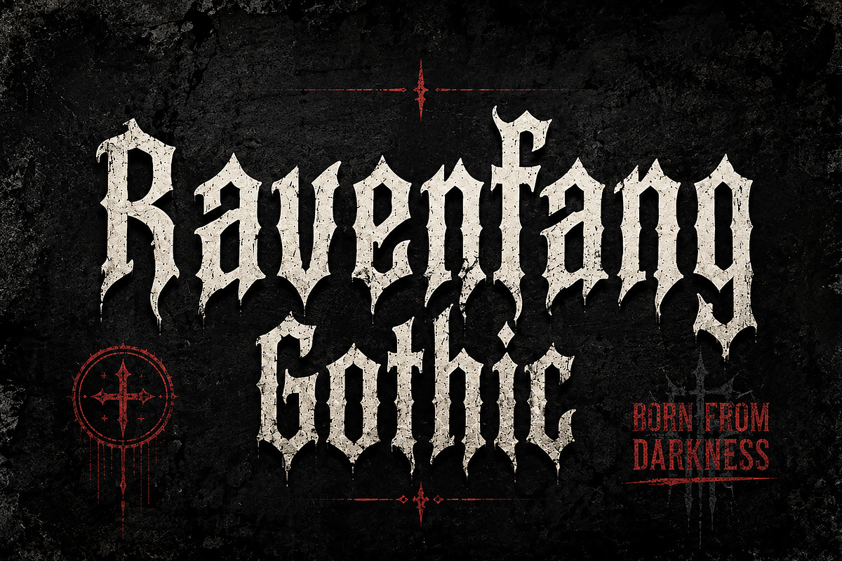Ravenfang Gothic, a Blackletter Font by Wow Magic (Photo 5 of 5)