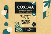 Coxora - Elegant Serif Typeface, a Serif Font by Astuti Studio (Thumbnail 6 of 24)