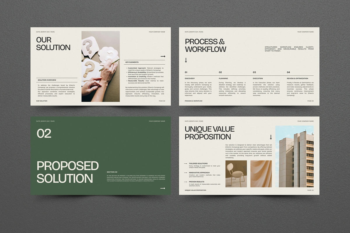 Modern Business Pitch Deck preview 8