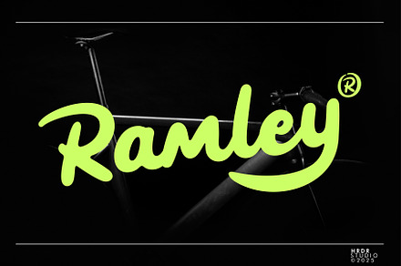 Ramley - Elegant Font, a Script Font by HRDR