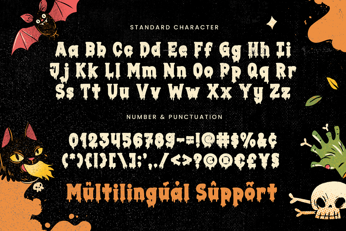 Halloween Screams - Halloween Font, a Handwritten Font by Umitype (Photo 8 of 8)