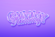 Vibrant Bubble Glass Text Effect, a Layer Style Add-On by Svaha Graphic Studio (Thumbnail 4 of 4)