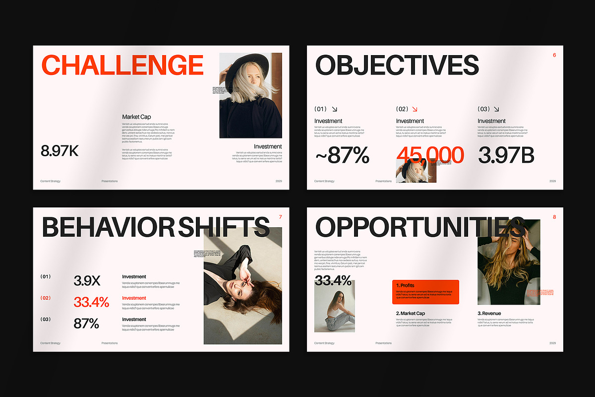 Content Strategy Presentation, a Presentation Template by Oriofix (Photo 6 of 10)