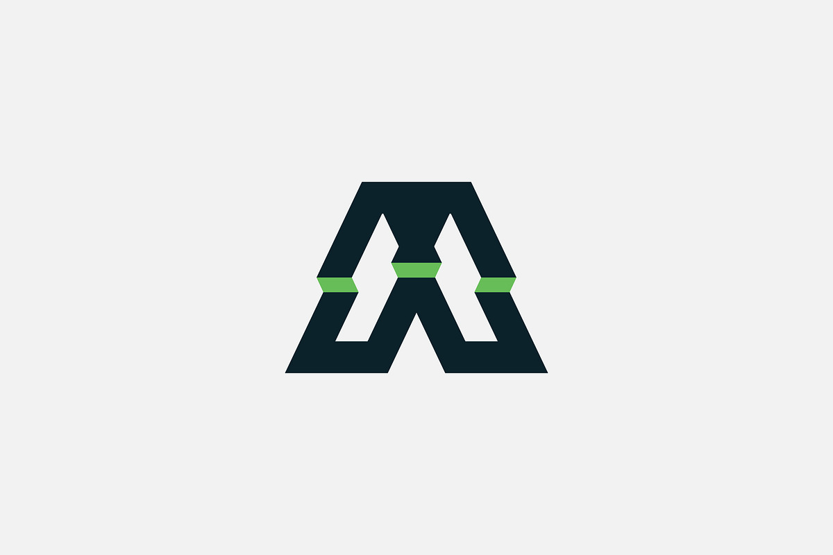 Letter A staris, a Branding & Logo Template by gagego (Photo 1 of 3)