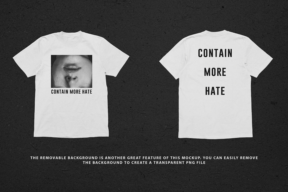 Realistic T-shirt Mockup 2, a Shirt Mockup by Uncentrifuged Pressure (Photo 2 of 7)