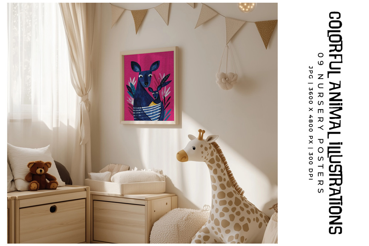 Colorful Animal Illustrations, an Animal Illustration by Digital Art Creations (Photo 5 of 6)