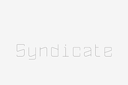Syndicate, a Sans Serif Font by Truestroke Type Foundry (Thumbnail 1 of 4)