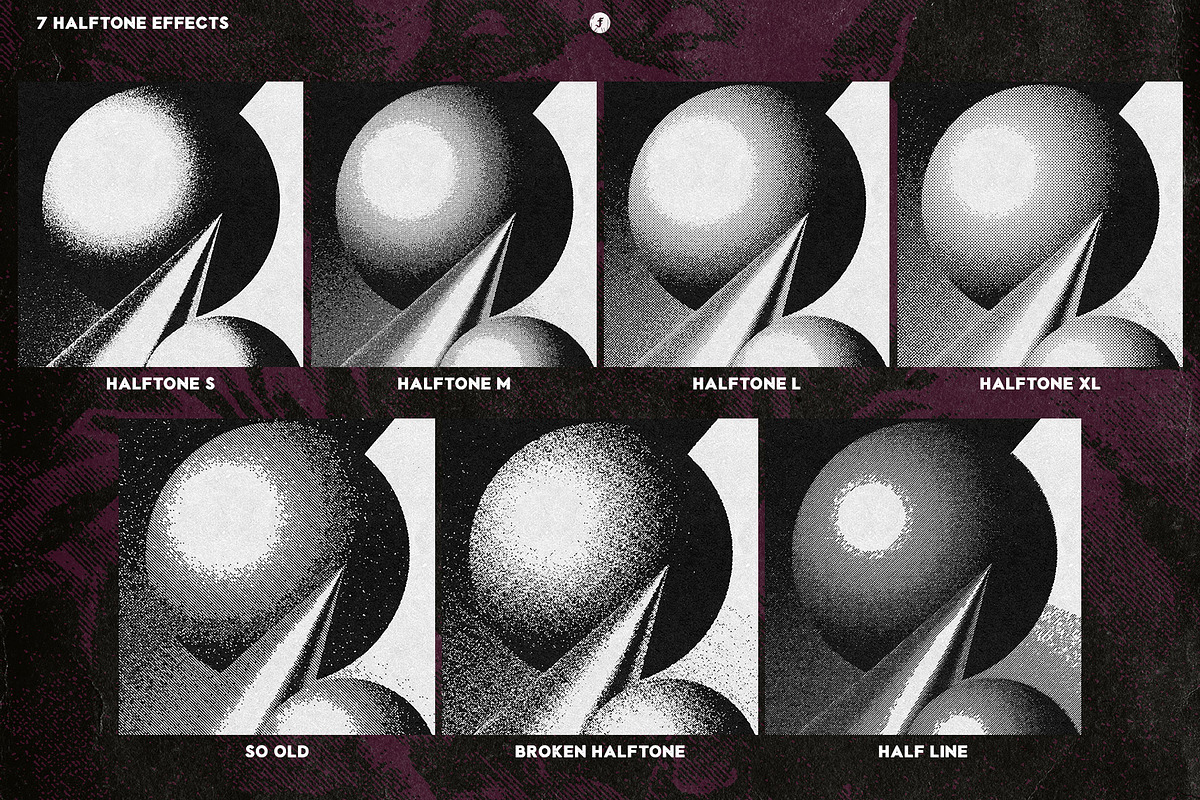 Goblin Printer - Halftone Effects, a Layer Style Add-On by Freezerondigital (Photo 12 of 19)