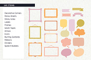 Stationery Set For Digital Planners, a Decorative Illustration by insemar (Thumbnail 4 of 7)