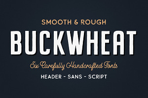 Buckwheat Font Collection