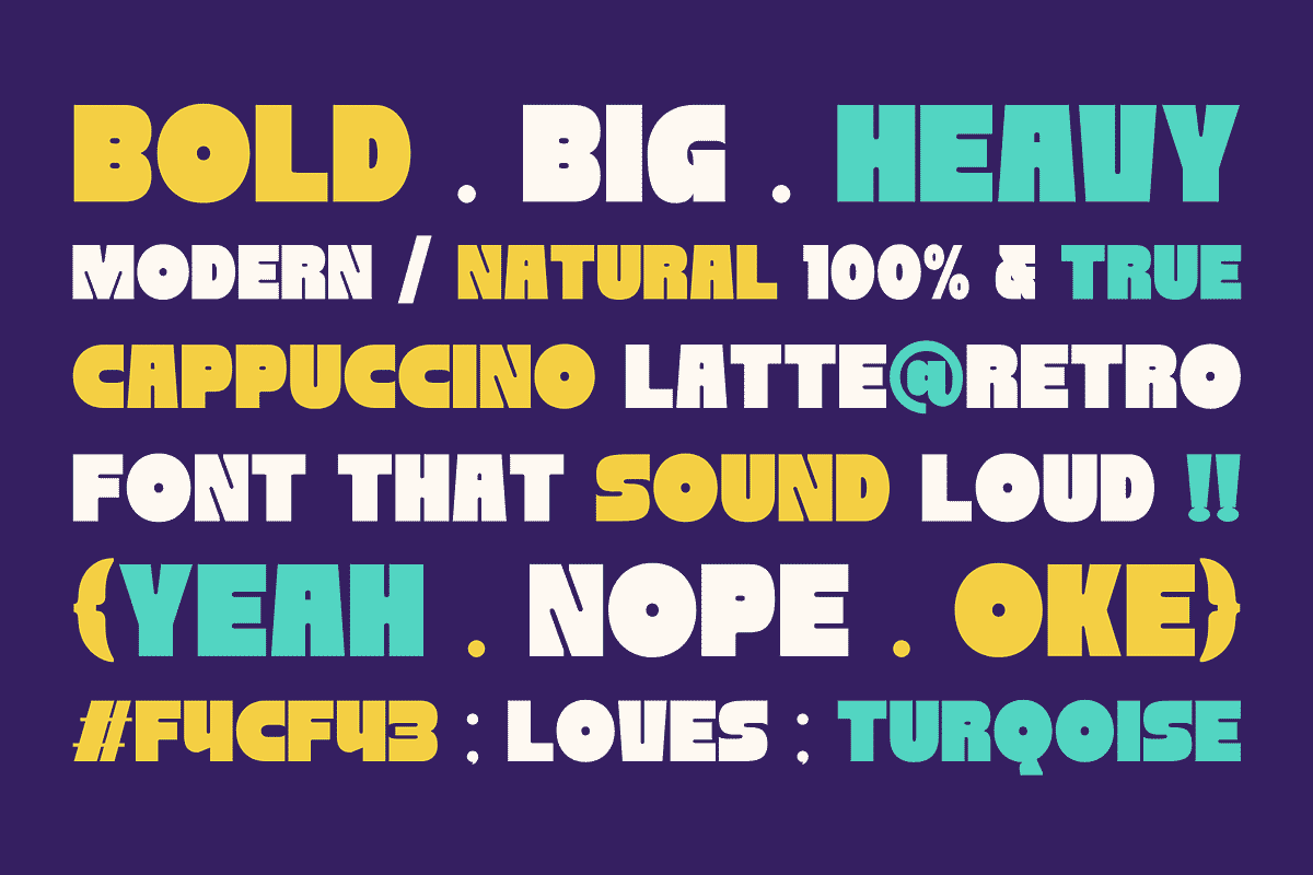 Nebies Retro - Bold Extrude Font, a Sans Serif Font by Nirmana Visual (Photo 7 of 16)