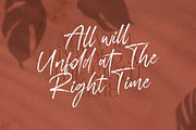 Rampack Handwritten Brush Texture, a Handwritten Font by Portocraft (Thumbnail 11 of 15)