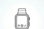 Vector Bundle Tech Device Icon, an Outline Icon by adenpinkstore (Thumbnail 12 of 12)