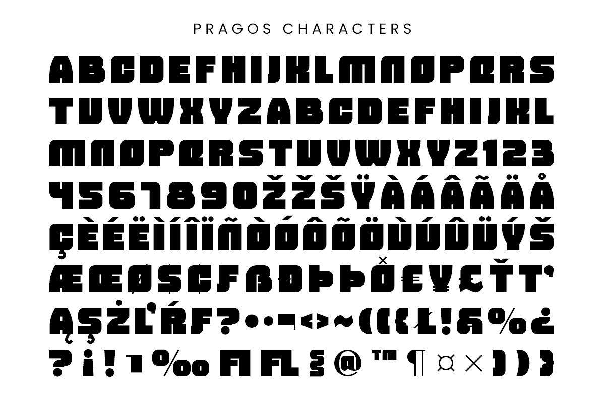 Pragos - Modern Sans Serif Font, a Sans Serif Font by roomspace creative lab (Photo 10 of 10)