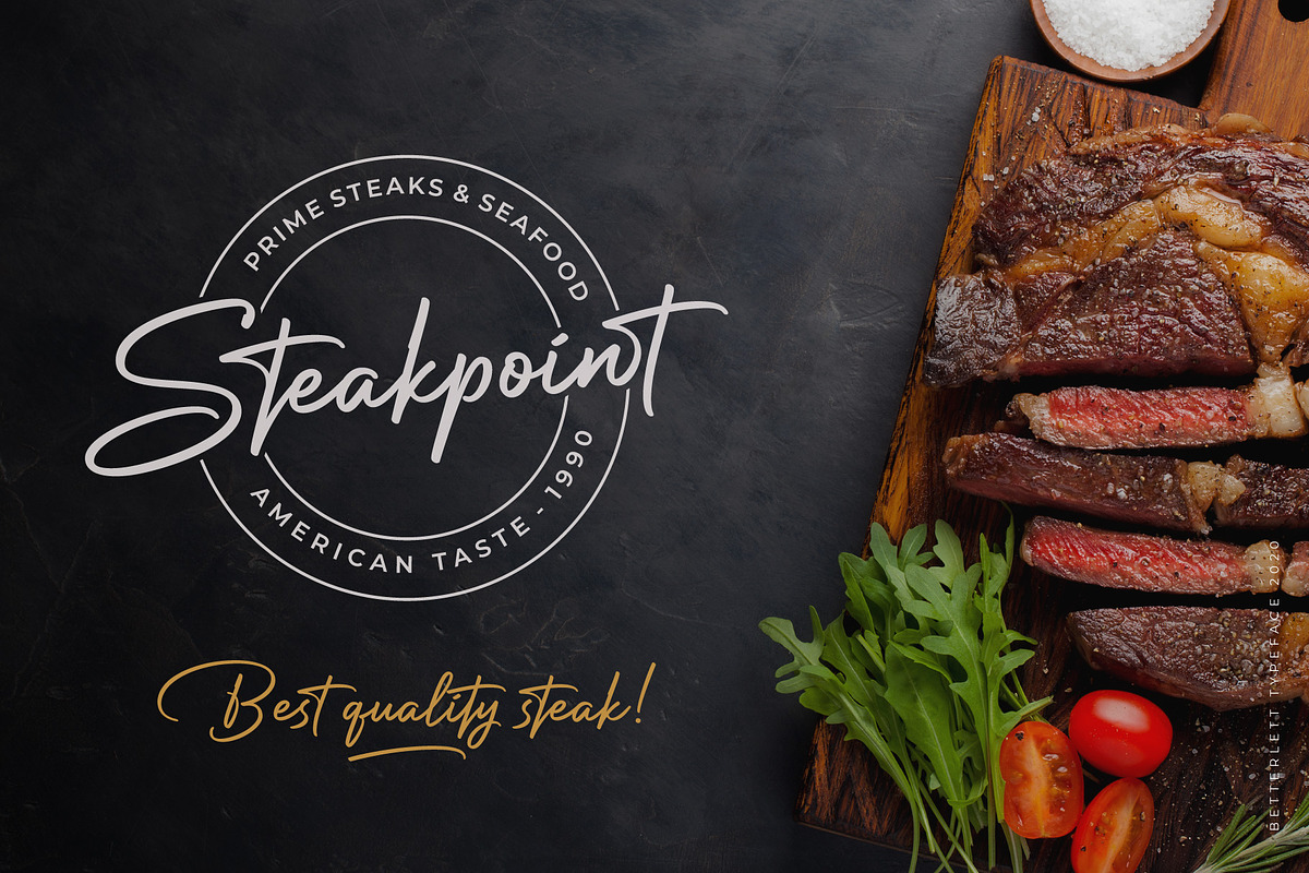 Betterlett, a Script Font by Digitype Studio (Photo 8 of 10)