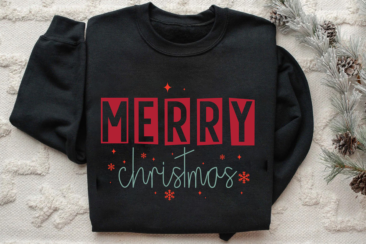 Christmas Vibes Duo, a Handwritten Font by Mini_World (Photo 2 of 5)