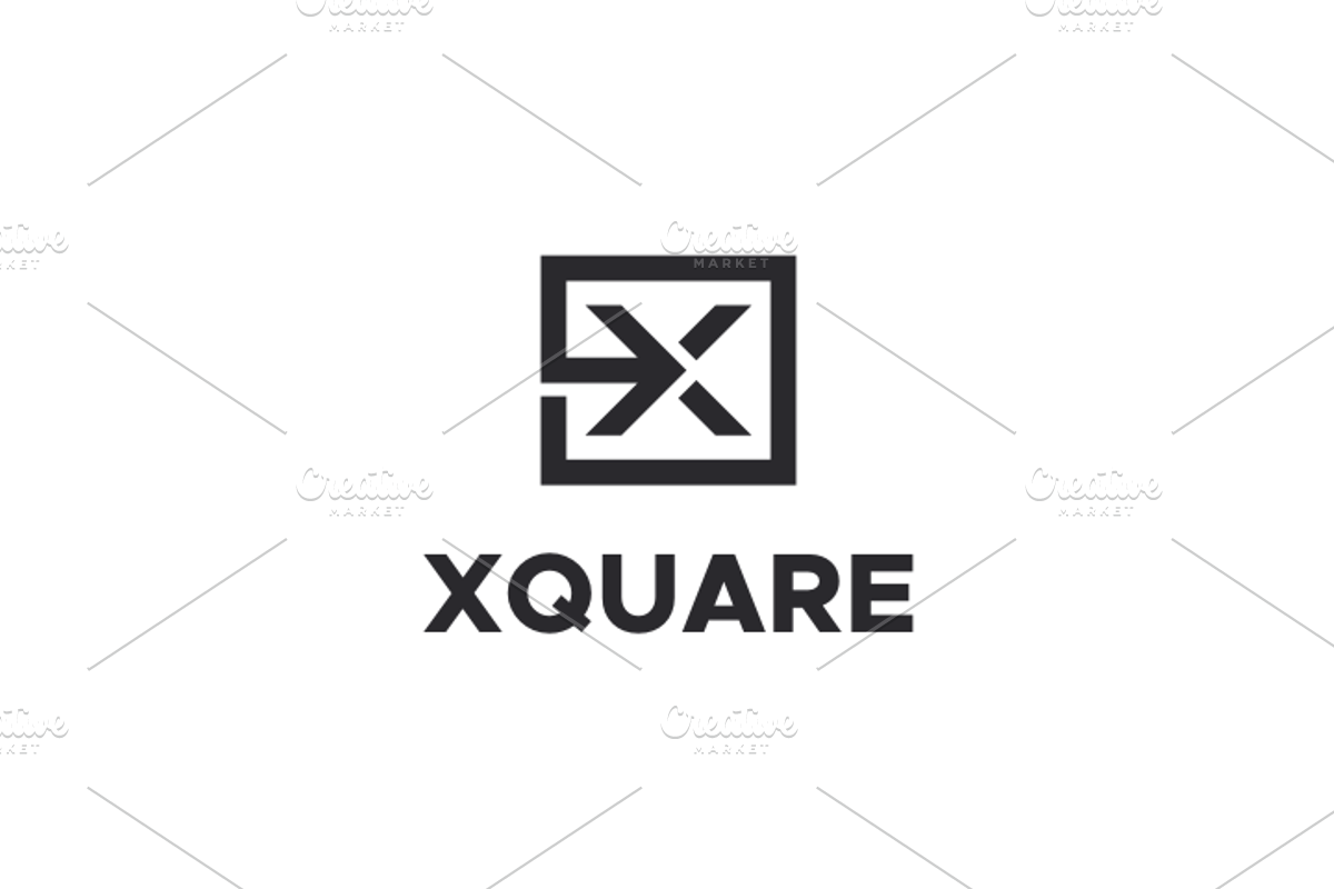 Letter X Square Logo Design, a Branding & Logo Template by yopie