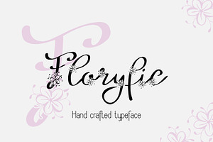 Floryfic Font, a Script Font by Digital Typeface Studio
