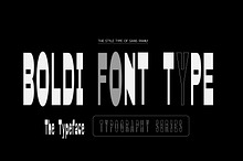 BOLDI FONT TYPE