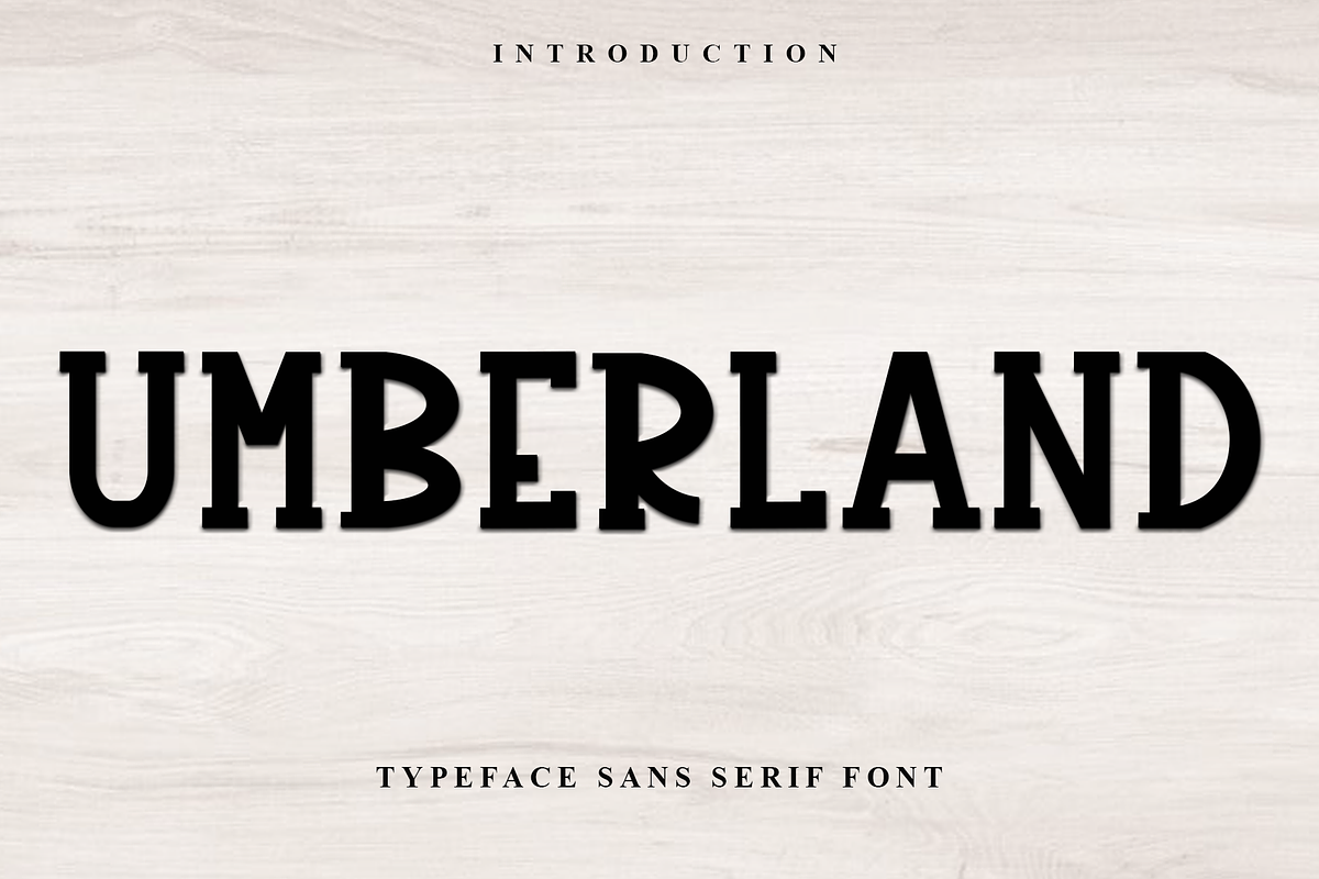 Umberland, a Serif Font by InermediaSTUDIO (Photo 7 of 7)