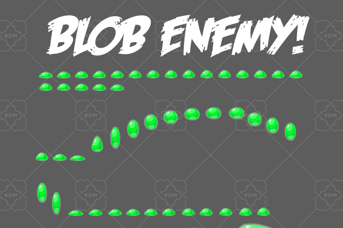 Blob Enemy!, a Graphic by Mike Mac (Photo 2 of 2)