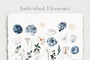 Snowy Winter watercolor flowers, a Decorative Illustration by BlumenSoul (Thumbnail 5 of 6)