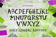 Moral Chaos – Raw Brush Display Font, a Handwritten Font by decographstud (Thumbnail 5 of 6)