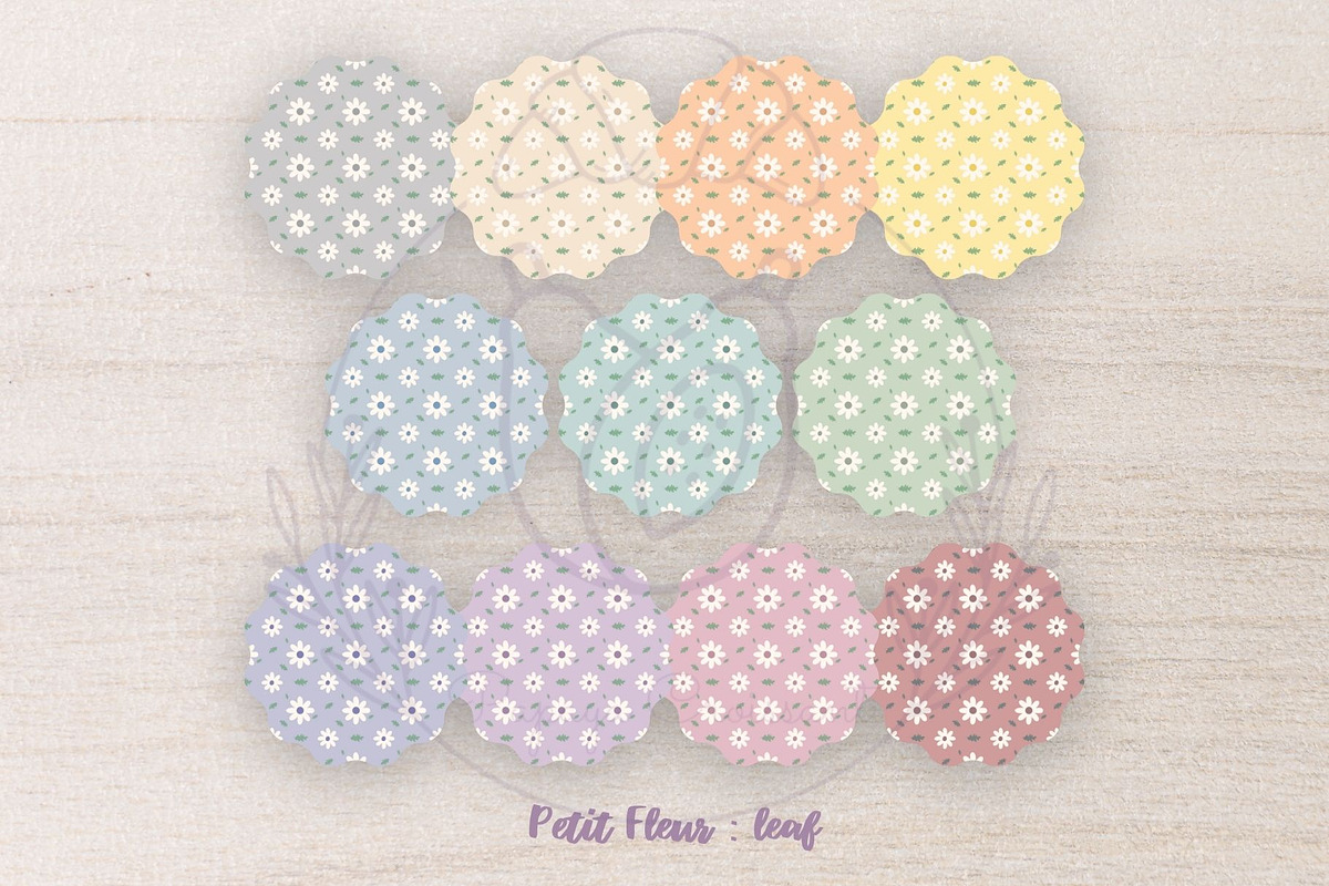 Petit Fleur Seamless Pattern, a Pattern Graphic by Papaya Croissants (Photo 4 of 8)