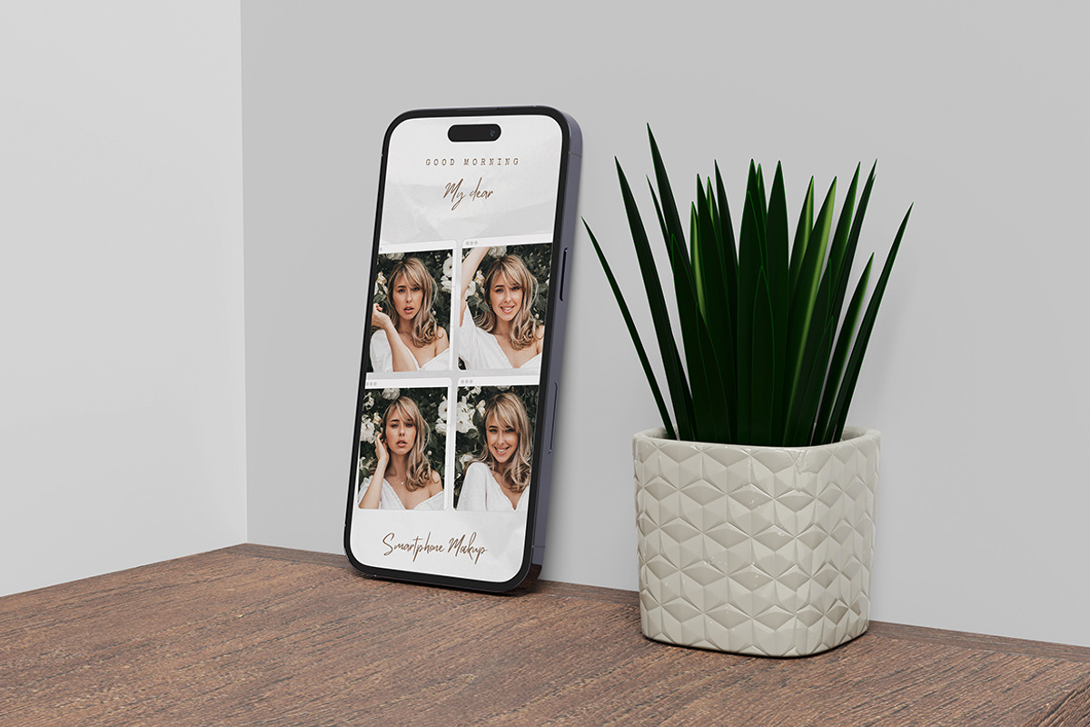 Smartphone Mockup, an iPhone Mockup by MrLetters (Photo 3 of 5)