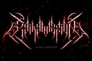 MasknEyes Cinematic Blackmetal Font