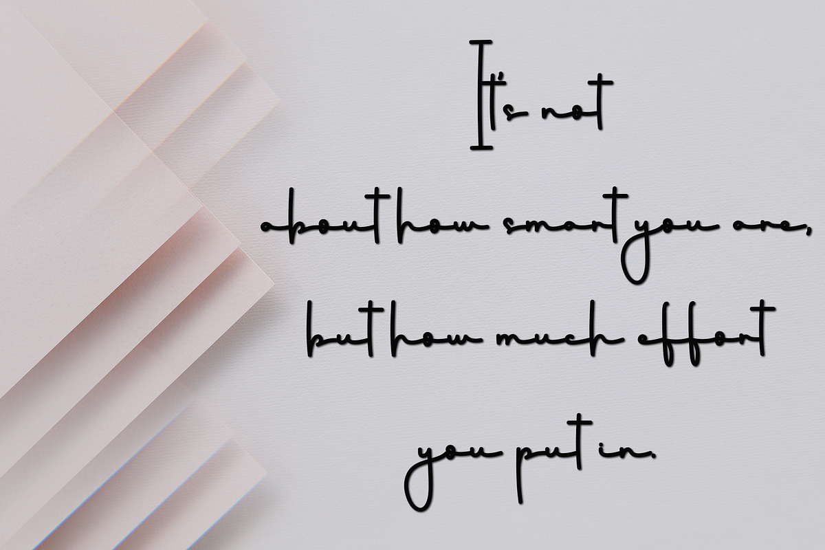 Nightday, a Handwritten Font by InermediaSTUDIO (Photo 2 of 8)