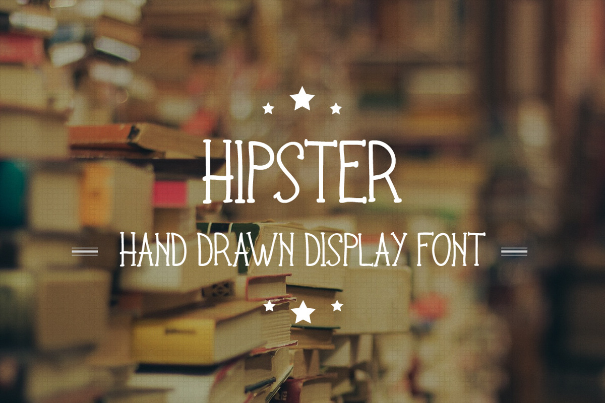 Hipster Hand Drawn Font preview 3