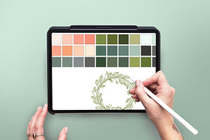 Procreate Swatches Palette Colors