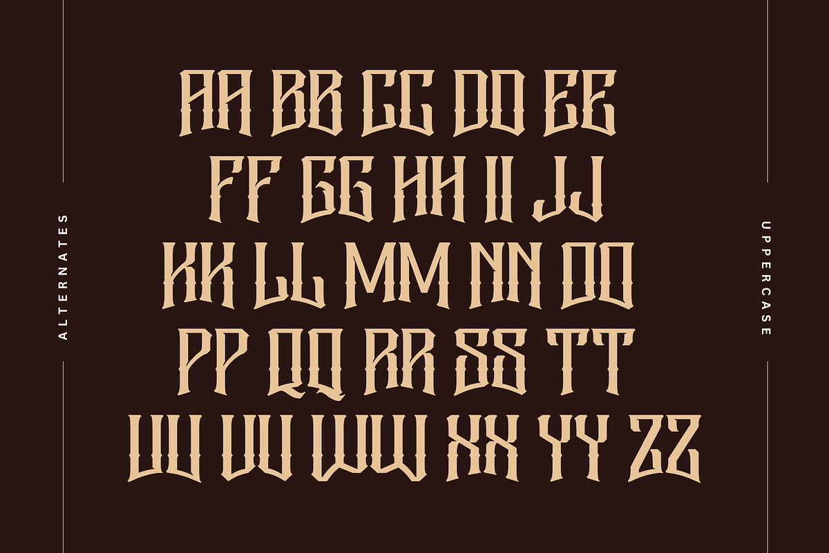 Megaz Vintage - Branding Logo Font, a Serif Font by Nirmana Visual (Photo 9 of 11)