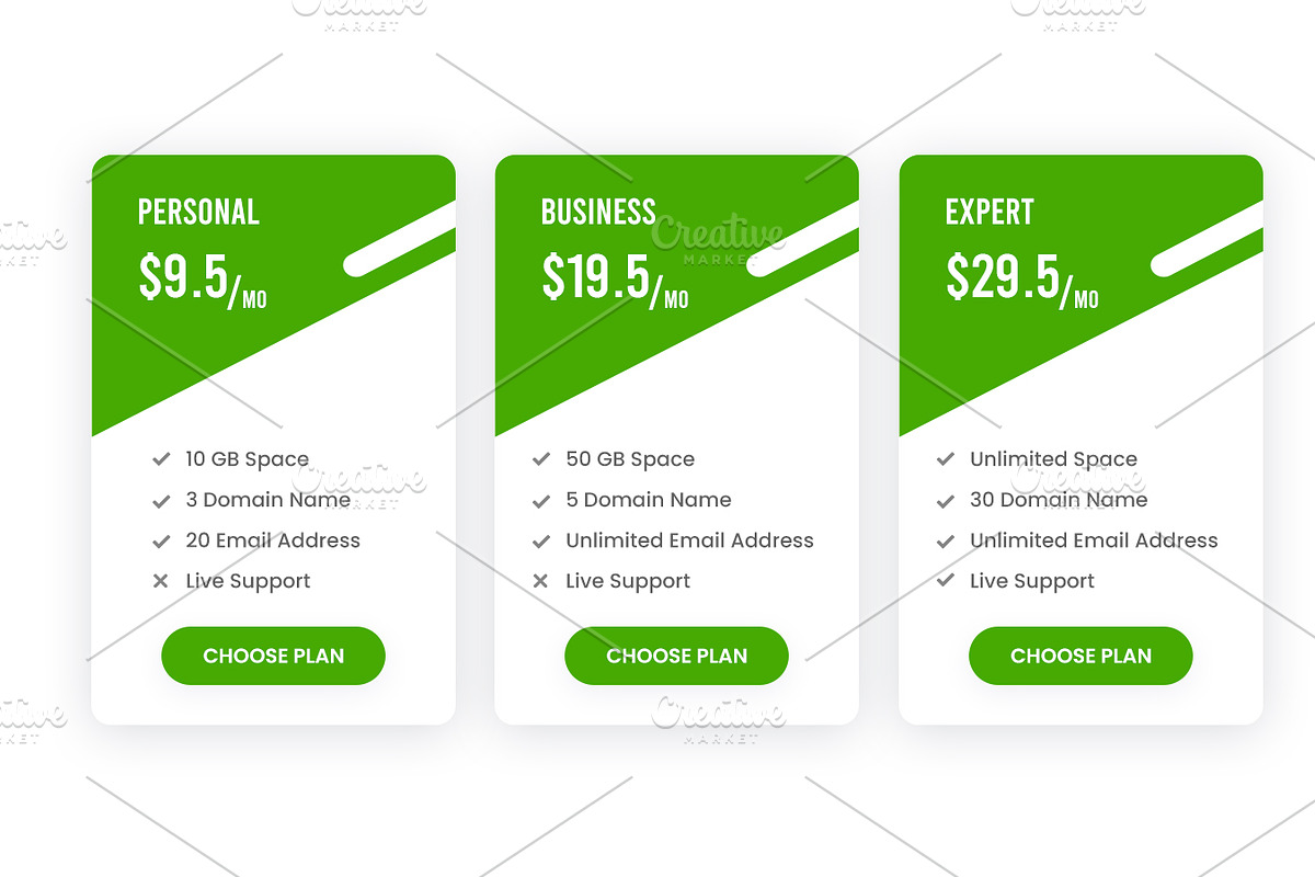 Pricing Table, a Templates & Theme by Youme Techworld (Photo 3 of 4)